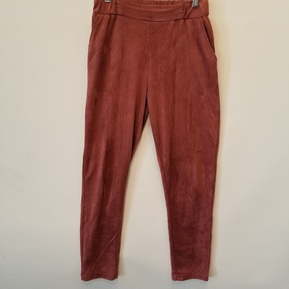 Zara Trafaluc Suede-like Pull on Pant‎ Size S